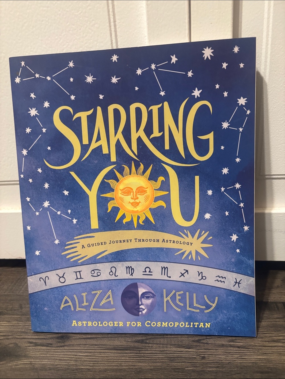 Starring You Astrology Book – Blue & Gold Cover